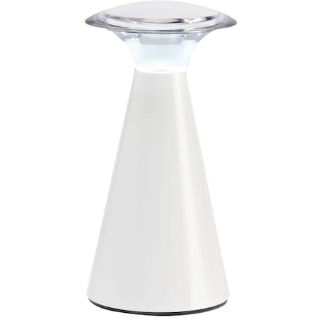 Fulcrum White LED Indoor/Outdoor Battery Operated Desk Lamp 24411-108